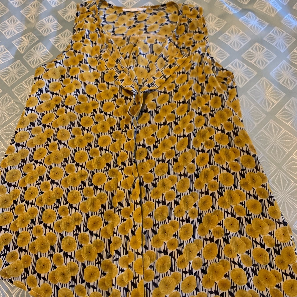Fun2Fun Stitchfix split top blouse M